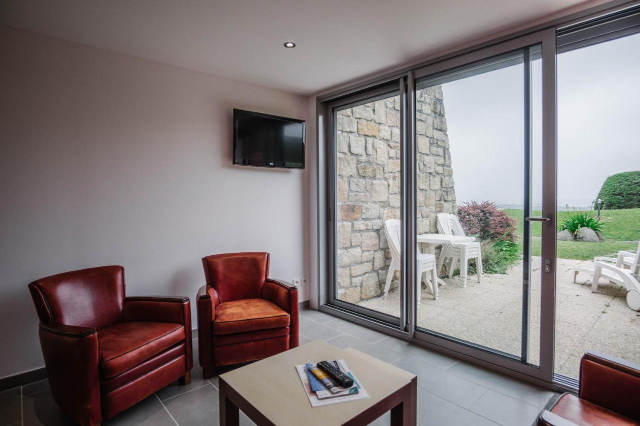 Appartement Vue Mer Au Jardin De La Comtesse Saint-Quay-Portrieux Luaran gambar